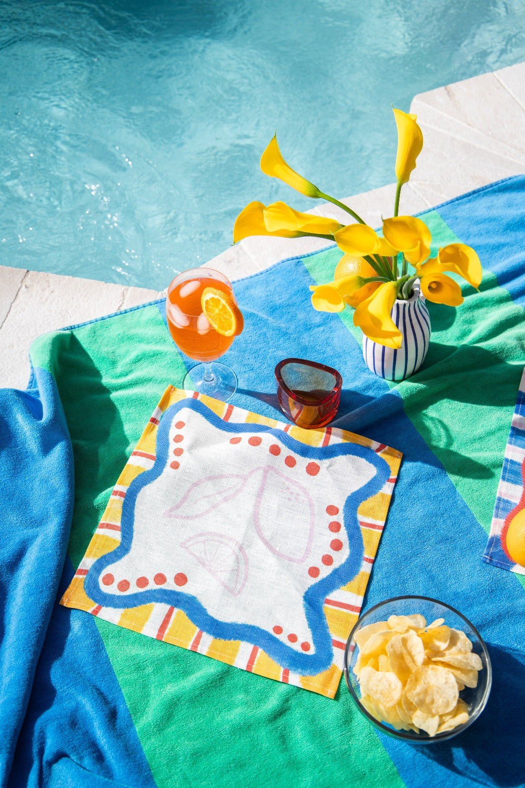 Sogno di Mare Assorted - Napkin S/4 (PRE ORDER)